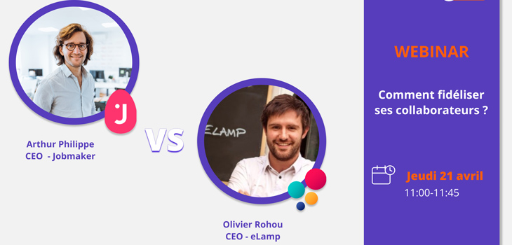 Fidélisation collaborateur : eLamp vs Jobmaker, la battle !   