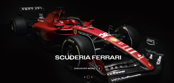 DXC Technology partenaire de la Scuderia Ferrari 